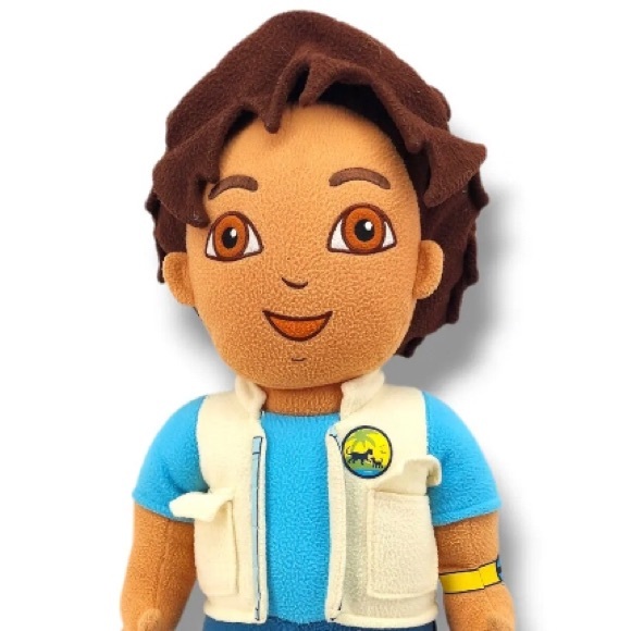 Nickelodeon “Go Diego Go” Plush Jumbo Soft Boy Doll 24” from 2007 Very HTF - Picture 2 of 12
